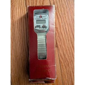 Vintage International Harvester Farmall Plant 1926-1985 Digital Watch Tractor IH
